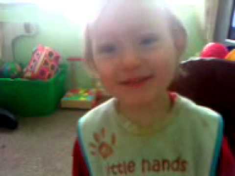 Baby Corin 23 months old singing old macdonald had...