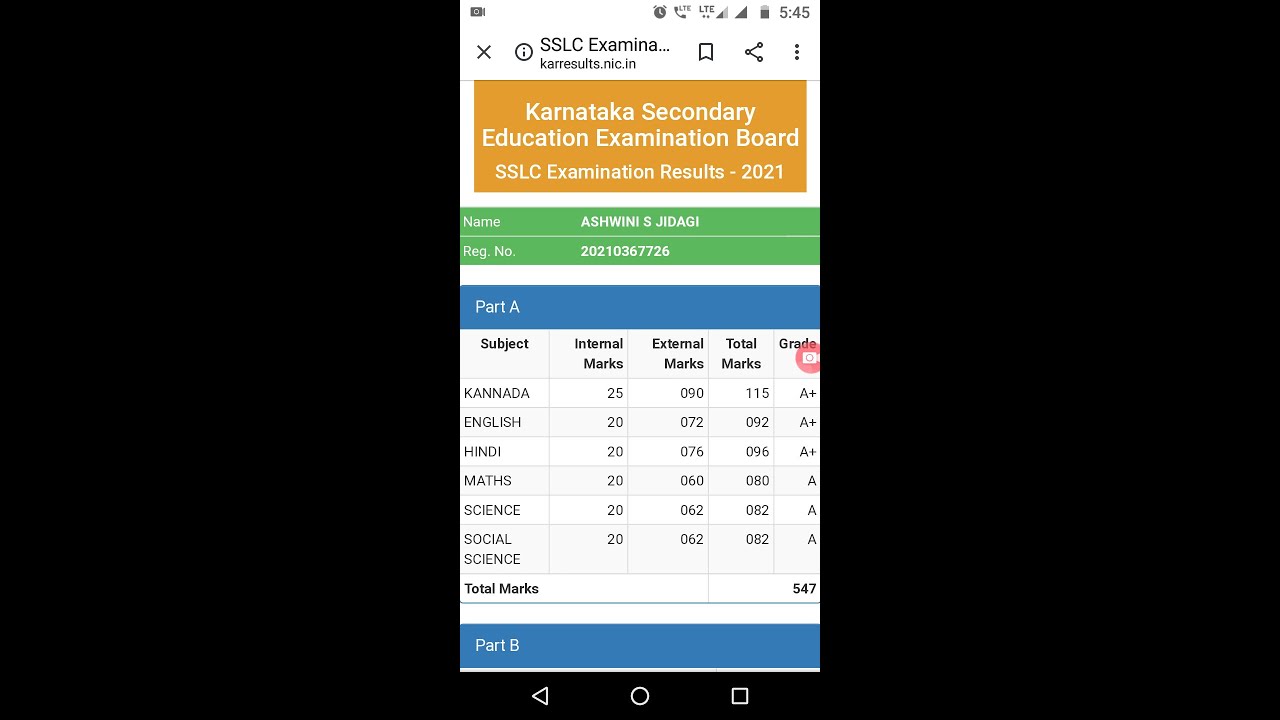KARNATAKA 10th  RESULTS 2021