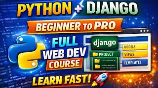 Celebrity Python Basics + Django Tutorial for Beginners | Learn Django Step by Step Wealth