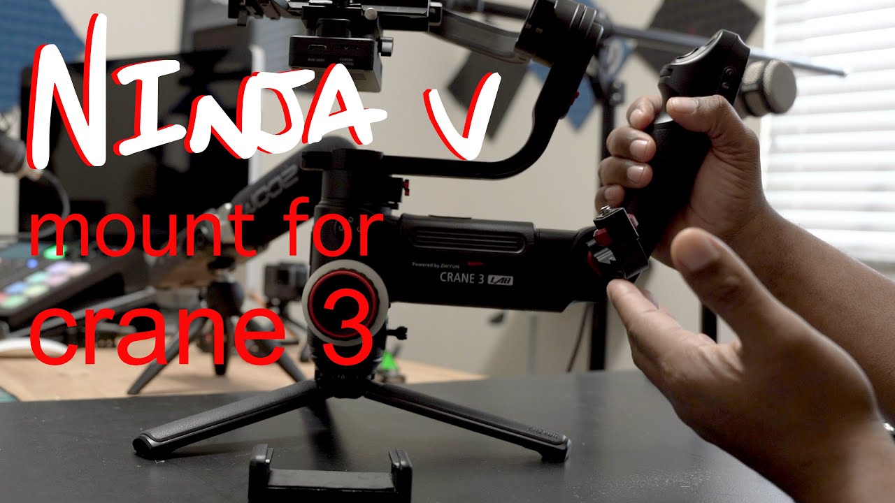 Zhiyun crane lab 3 mount for ninja v