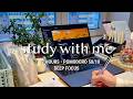 LIVE • 12 HR STUDY WITH ME | Pomodoro 50/10 📚 Deep Focus