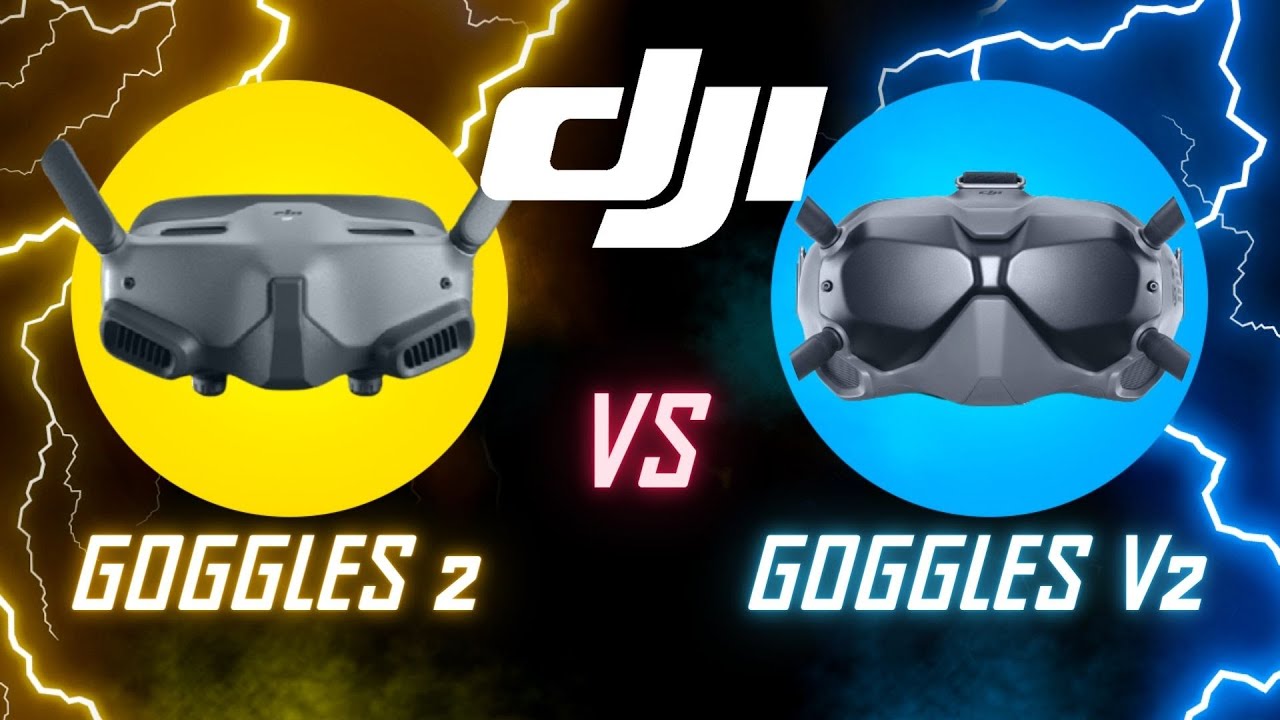 DJI Goggles 2 vs DJI FPV Goggles V2 (Explained) - Droneblog