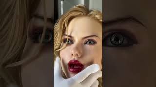 This Face Painting Is Next Level #real doll#silicone doll #robot
