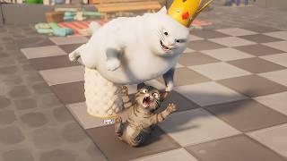 Cat Chess - All Takedown Animations