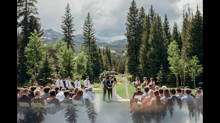 Amy + Jonathan | Breckenridge Nordic Center Wedding