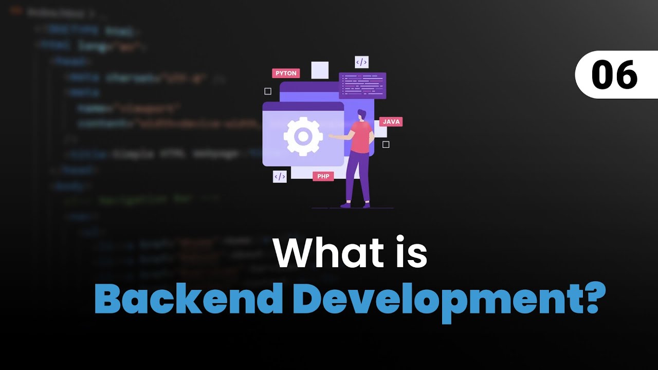 06 - What is Backend Development? - YouTube