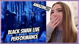 BTS BLACK SWAN LIVE PERFORMANCE X JAMES CORDEN