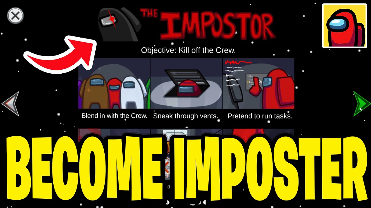 How To Become Imposter In Among Us - YouTube