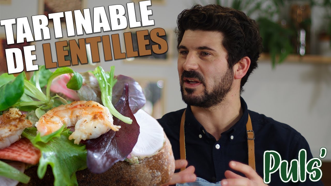 TARTINABLE DE LENTILLES - Puls' Cuisinez les légumineuses