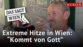 Extreme Hitze in Wien: \