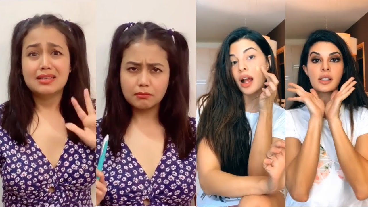 Neha Kakkar Jacqueline Fernandez Tiktok Videos with Riyaz, Arishfa, jannat  and More Being Viral - YouTube