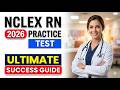 NCLEX RN Practice Test 2026|Pass the 2026 Next Gen NCLEX RN Ultimate Practice Test and Board Review