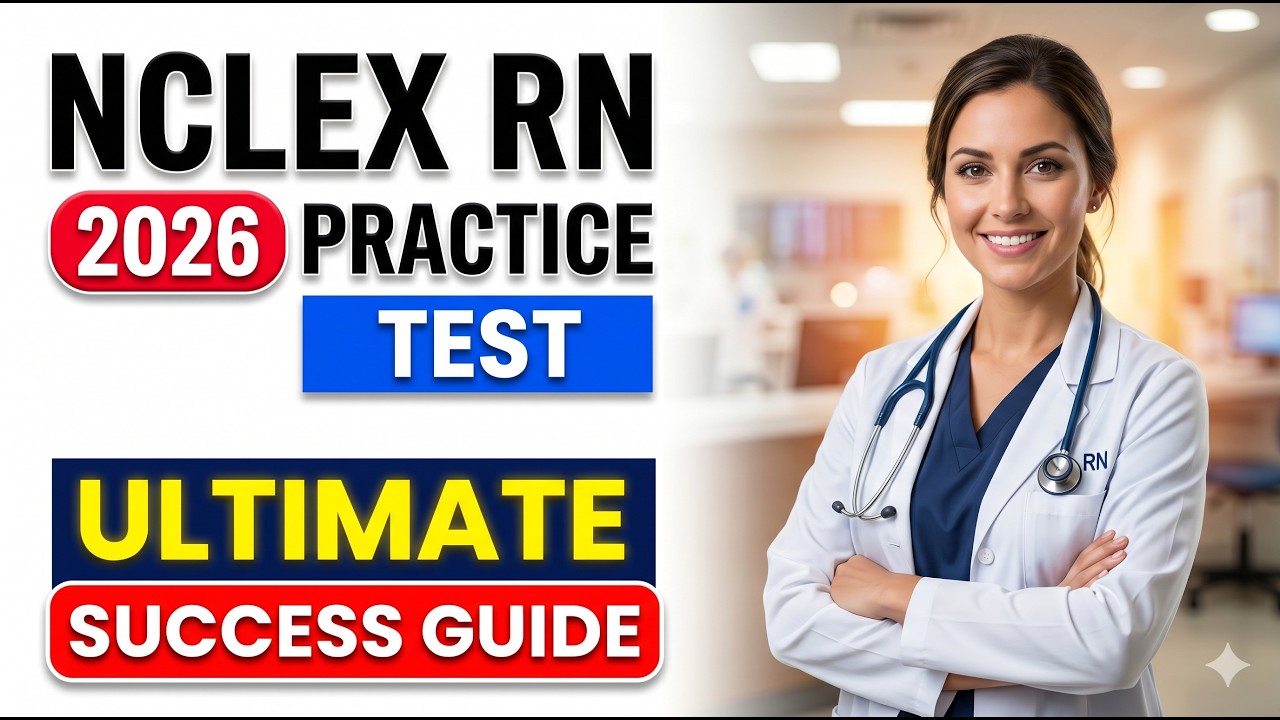 NCLEX RN Practice Test 2026|Pass the 2026 Next Gen NCLEX RN Ultimate ...