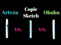 Copic Skin Tones vs Ohuhu vs Arteza - WHICH ONES ARE BEST?!