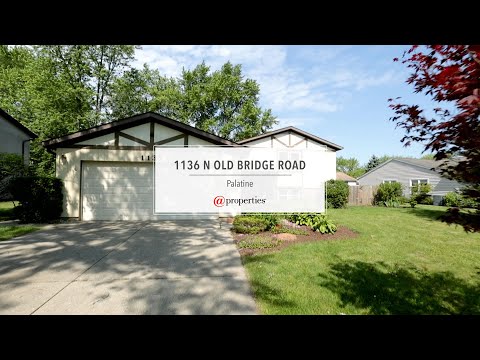 1136 N Old Bridge Road, Palatine, IL home video tour