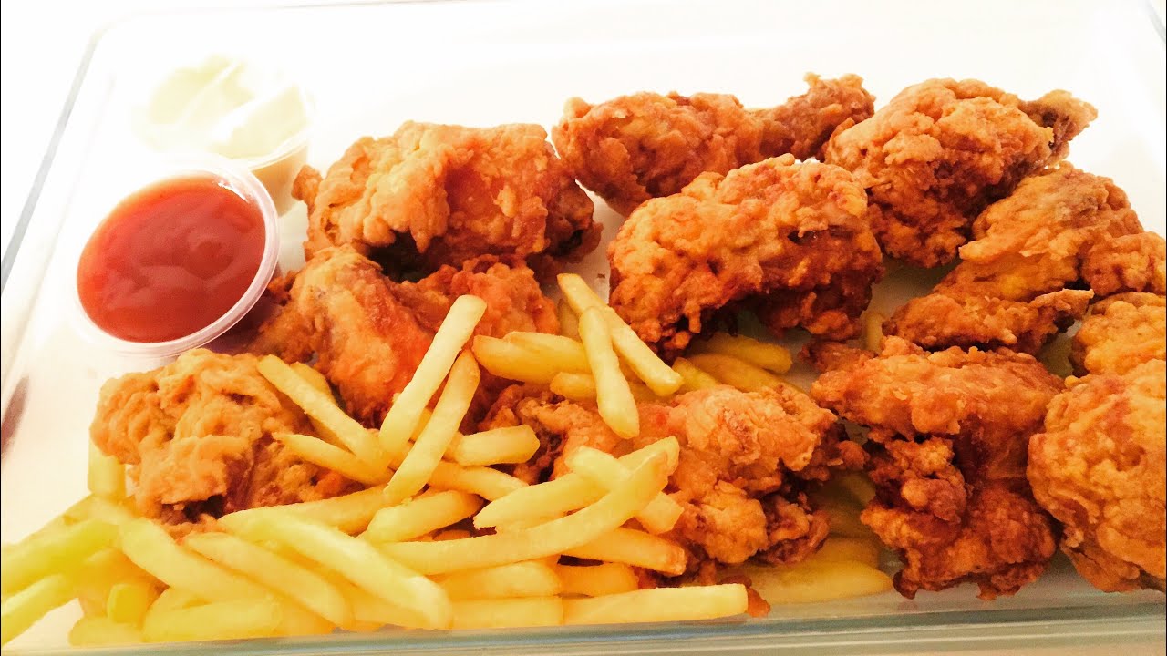 BROASTED CHICKEN/HOMEMADE/FRIED CHICKEN/YUMMY CRISPY /SIMPLE METHOD 😋 ...