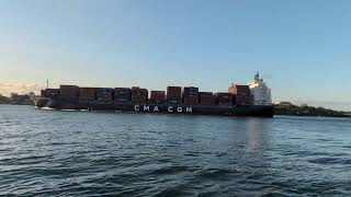 CMA CGM SEMARANG arrivals to KeMba.
