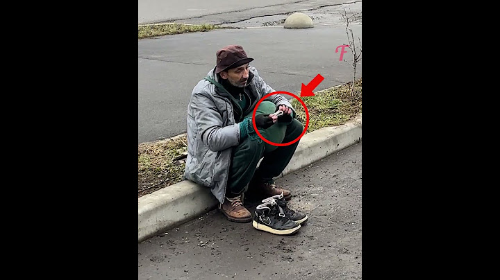 Honest Homeless Man Returns Money #shorts