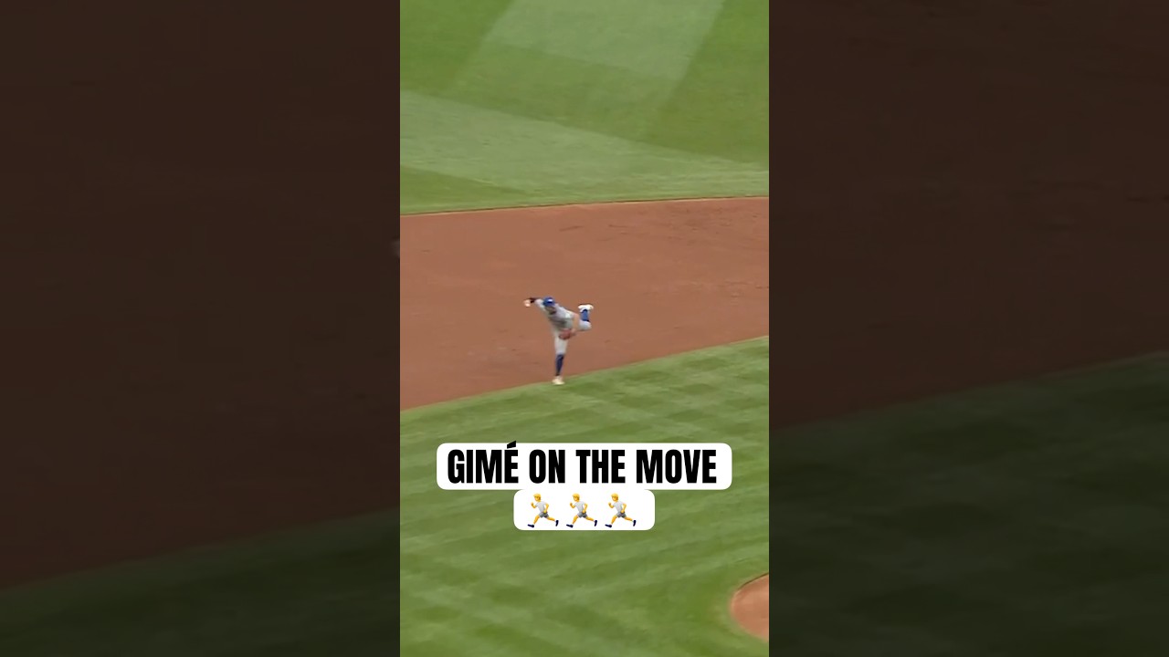 Andrés Giménez’s Platinum Glove range on full display 👏 #MLB #Toronto #BlueJays