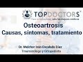 Osteoartrosis - Causas, síntomas y tratamiento