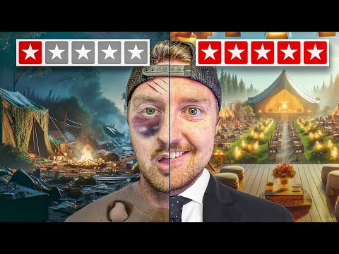 1-Star vs 5-Star Camping
