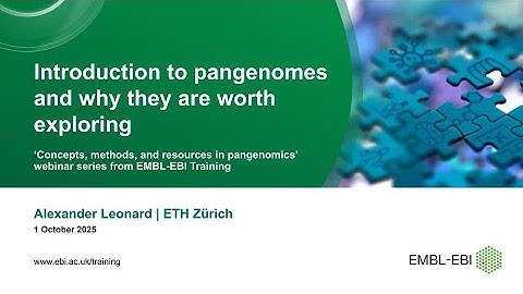 Introduction to pangenomes and why they are worth exploring