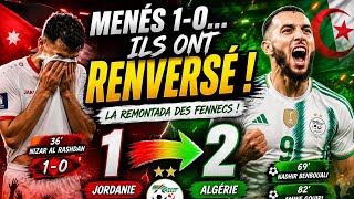 Résumé du match Algérie vs Jordanie 🇩🇿🇯🇴⚔️ Remontada