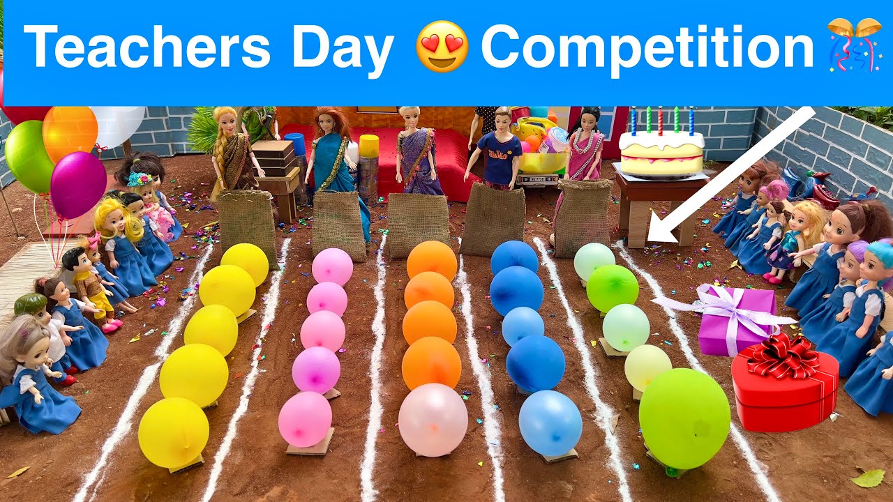 வசந்த காலம் Episode - 299 | Teachers Day Competition 🎊 in Classic Barbie School | barbie show tamil