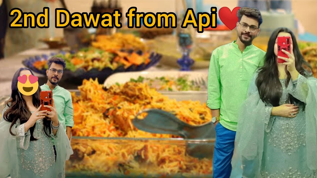 2nd Dawat 🤩 || Api Ne ki ️ || Rimsha Munaf - YouTube