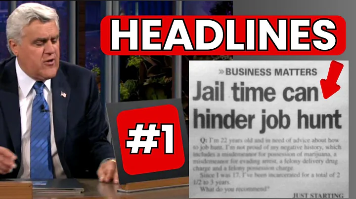 The BEST Of Headlines | Jay Leno | Part 1