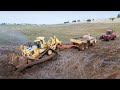 One D11 Gets New Grouser Lugs and The Other Gets Bogged! (Vlog 19)