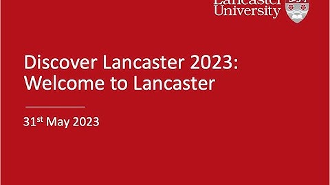 Discover Lancaster - Welcome to Lancaster