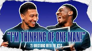 Do Jobe Bellingham and Divin Mubama know their England teammates?! 🤔 | U21s 21 Questions | Episode 1