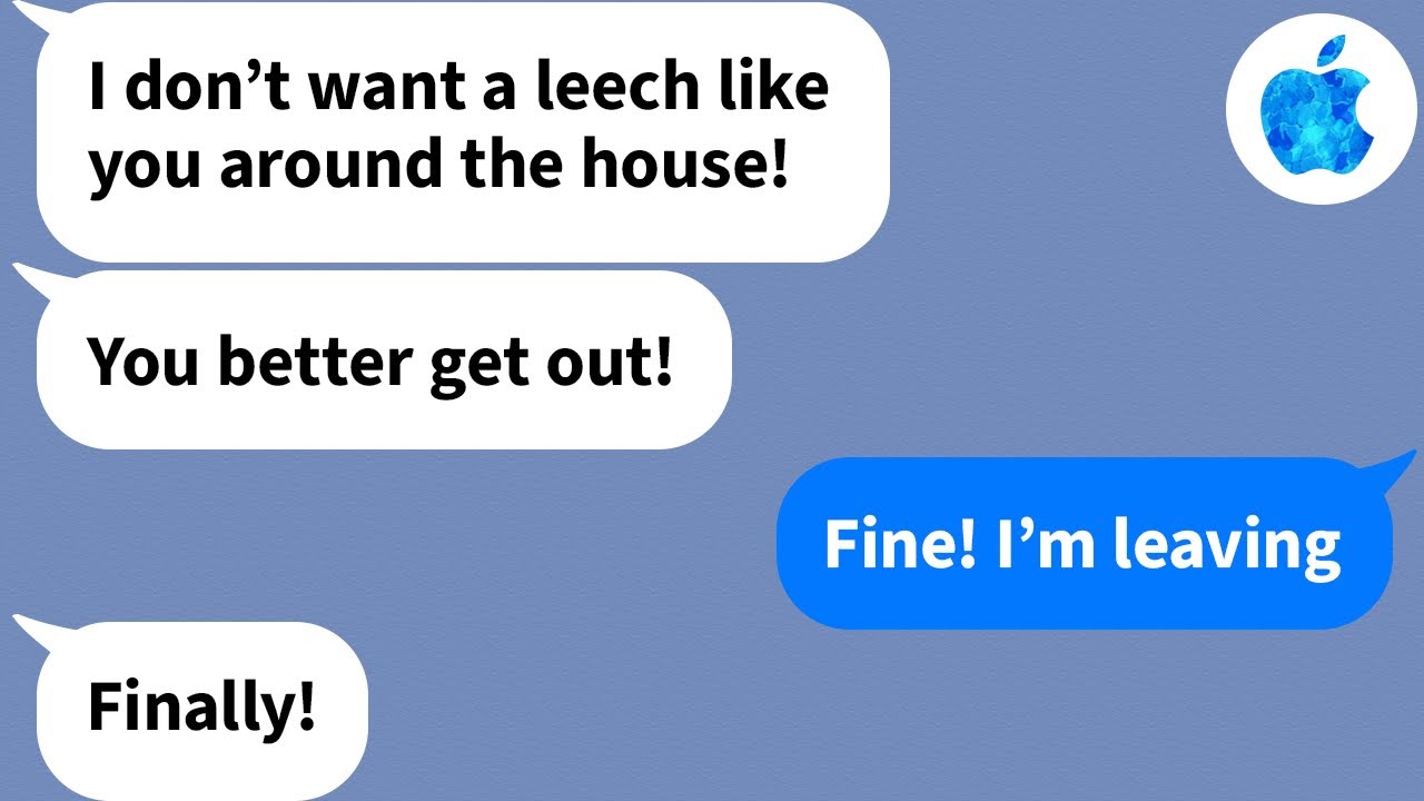 【Apple】Моя старшая сестра выгнала меня из дома родителей, потому что она хотела вернуться домой, ...