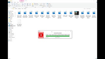 Youtube video/audio Downloader made from python/tkinter