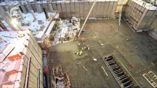 FRIB Concrete Placement Time Lapse