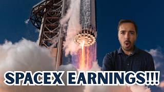 SpaceX's First Earnings EVER: Live Analysis 🚀💰😮