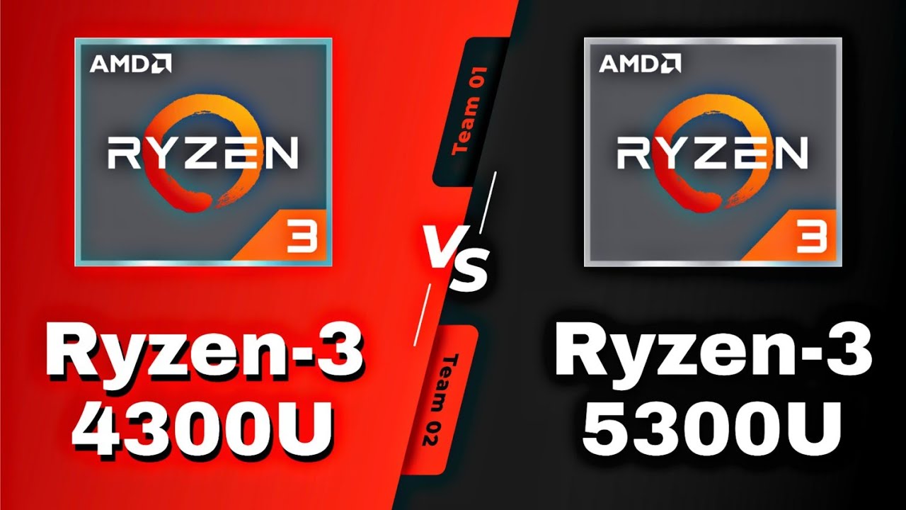 Amd Ryzen 3 4300u VS Amd Ryzen 3 5300u 🔥🔥 Which Processor is Best ? 🤔
