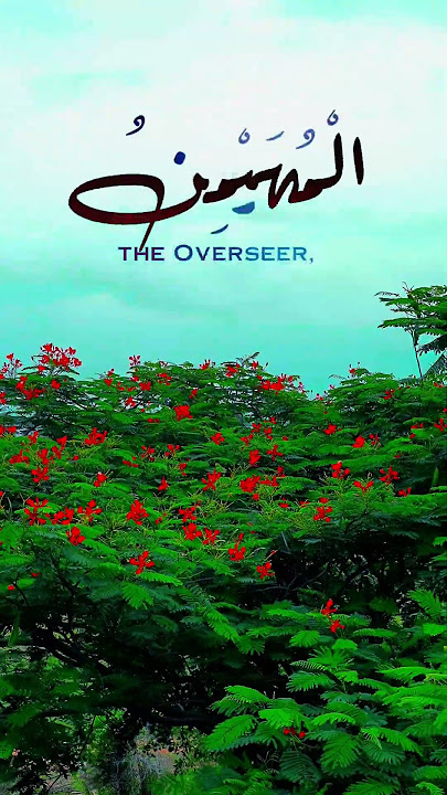 Huwal-laahul-lazee laaa Ilaaha illaa Huwal-Malikul Quddoosus-Salaamul Muminul