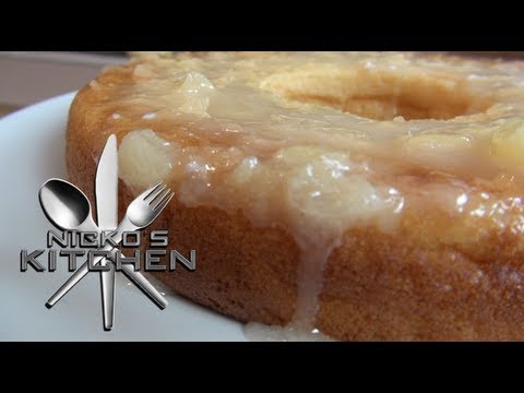 EASY PINEAPPLE CAKE (3 Ingredients) - Nicko's Bakery