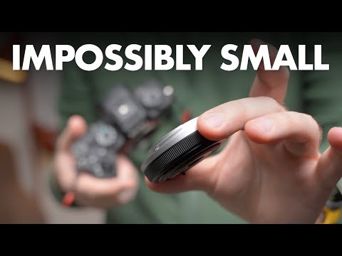The Thinnest Sony Lens Ever