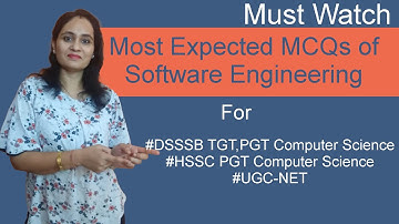 Part 14: MCQs of Software Engineering for TGT|PGT|GATE|UGC-NET|Computer Science Exam Crack