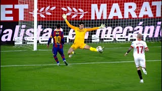 Yassine Bounou Crazy Saves vs Barcelona تصديات ياسين بونو ضد برشلونة 2021 HD