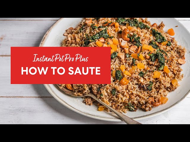 Instant Pot Sauté - How to Sauté in an Instant Pot + Tips