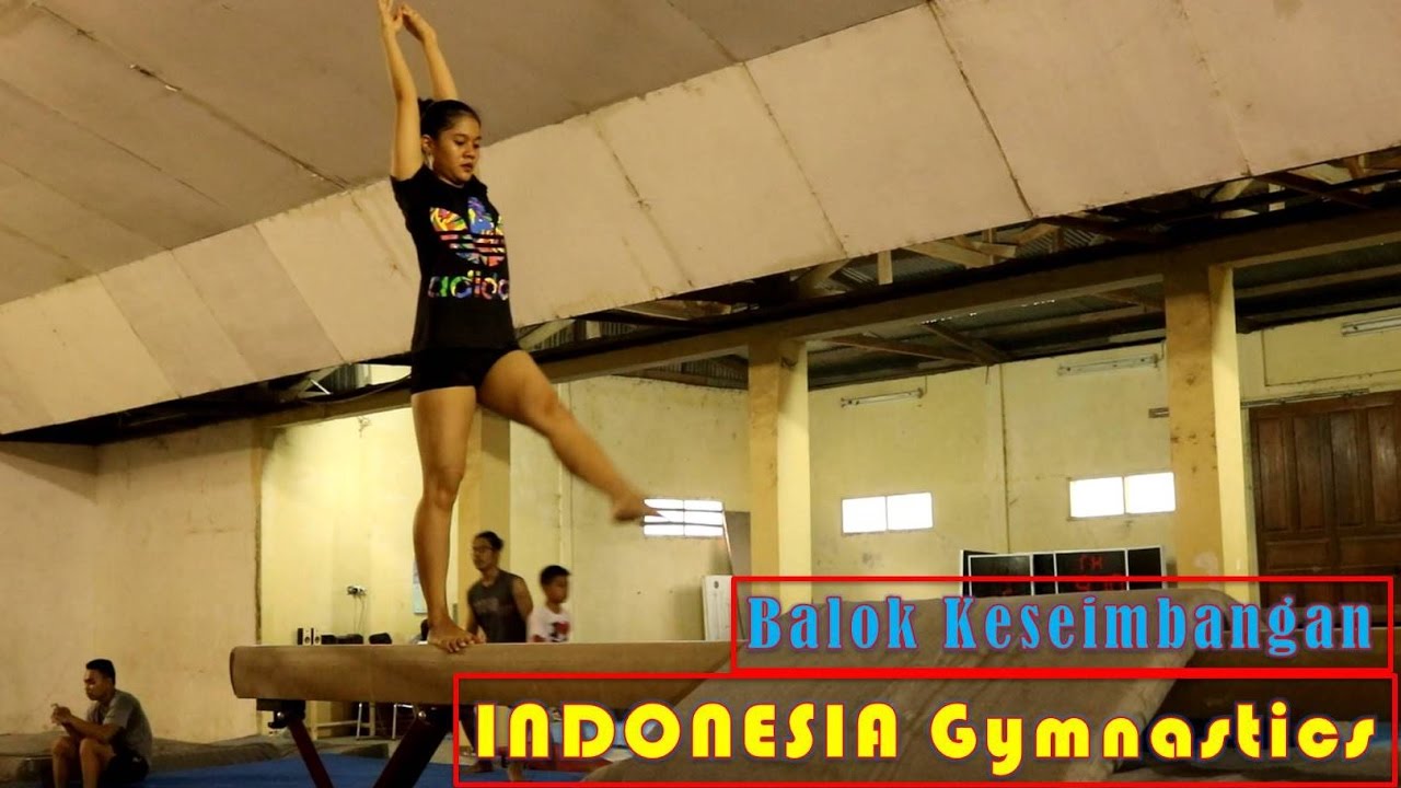 Meroda Catwil Balok Keseimbangan Indonesia Gymnastics Youtube