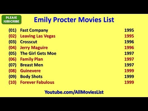 Emily Procter Movies List