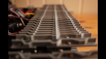 3D printed RC Snowcat | Track assembly