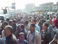 اهالى صفط الحنا امام مركز شرطة ابوحماد