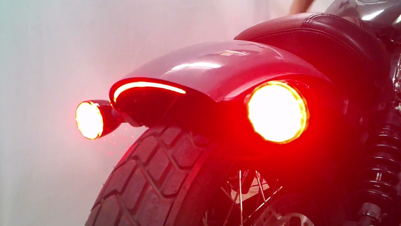 Scout Bobber Taillight Tuck with Stock Signals 