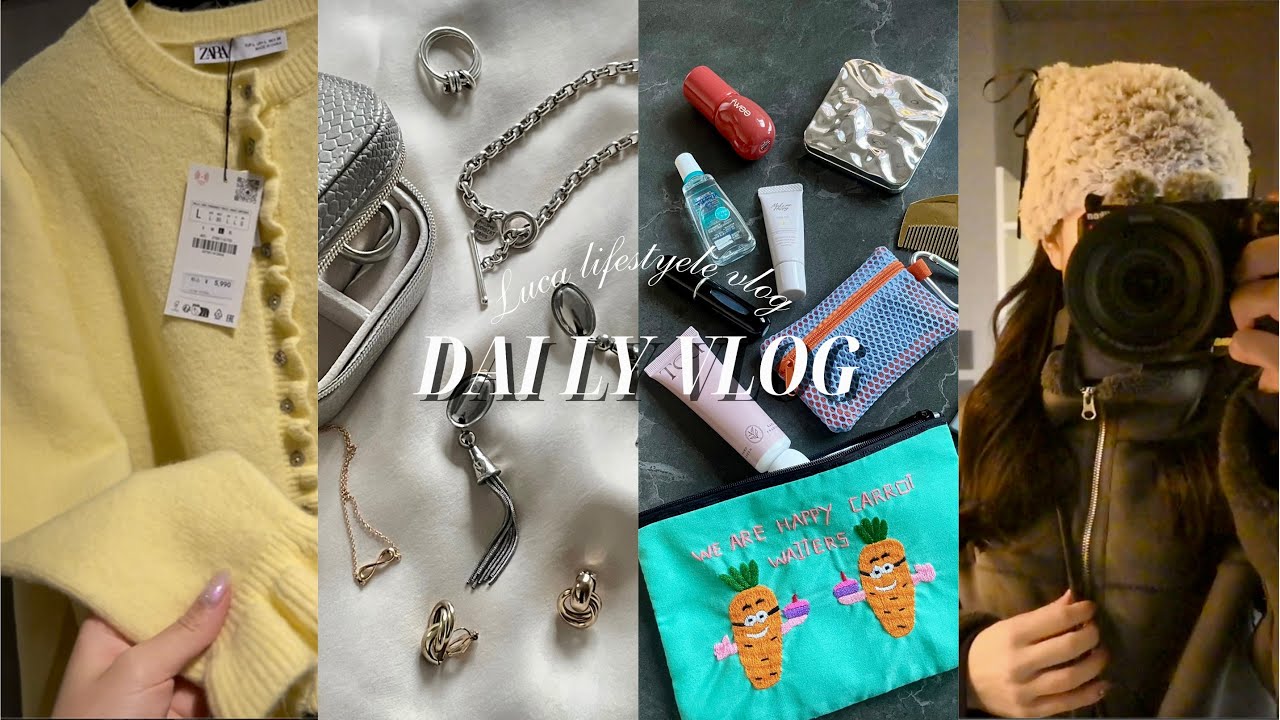 vlog｜社会人の日常5日間🎞️🪄｜バッグの中身｜アクセサリー紹介💍｜ジュエリーBOX｜ZARAショッピング🛍️｜表参道ランチ｜箱根温泉旅行｜20代OLの日常
